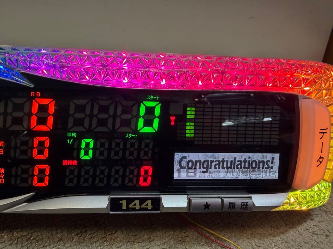 送料込みNIKKEIピクシー2ndパチスロ用データカウンター家庭用スランプ付き