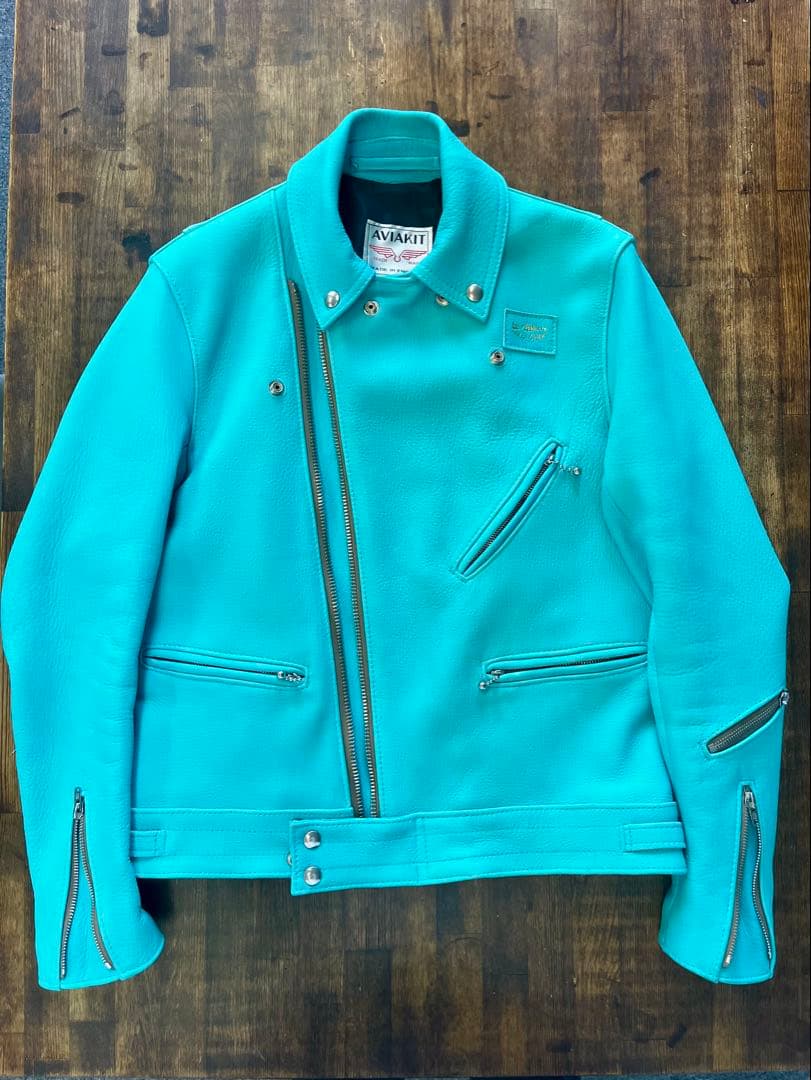 ルイスレザー×ザ・リアルマッコイズ ディアスキン サイクロン