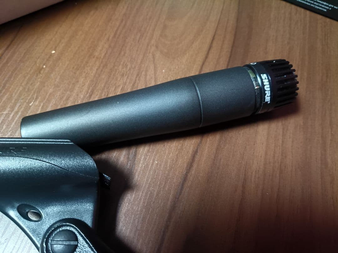 美品 2本セット】 SHURE SM57 ダイナミックマイク 2本セット - メルカリ