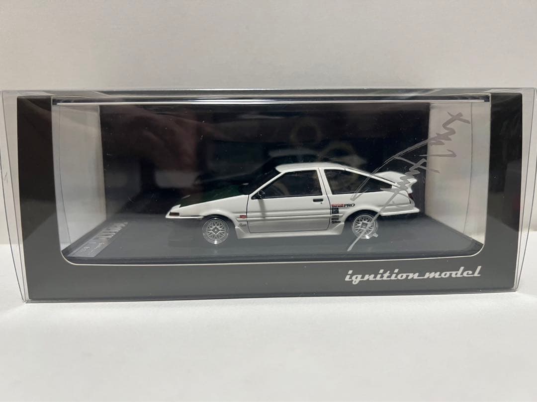イグニッションモデル 1/43 トヨタ トレノ AE86 土屋圭市 ドリキン