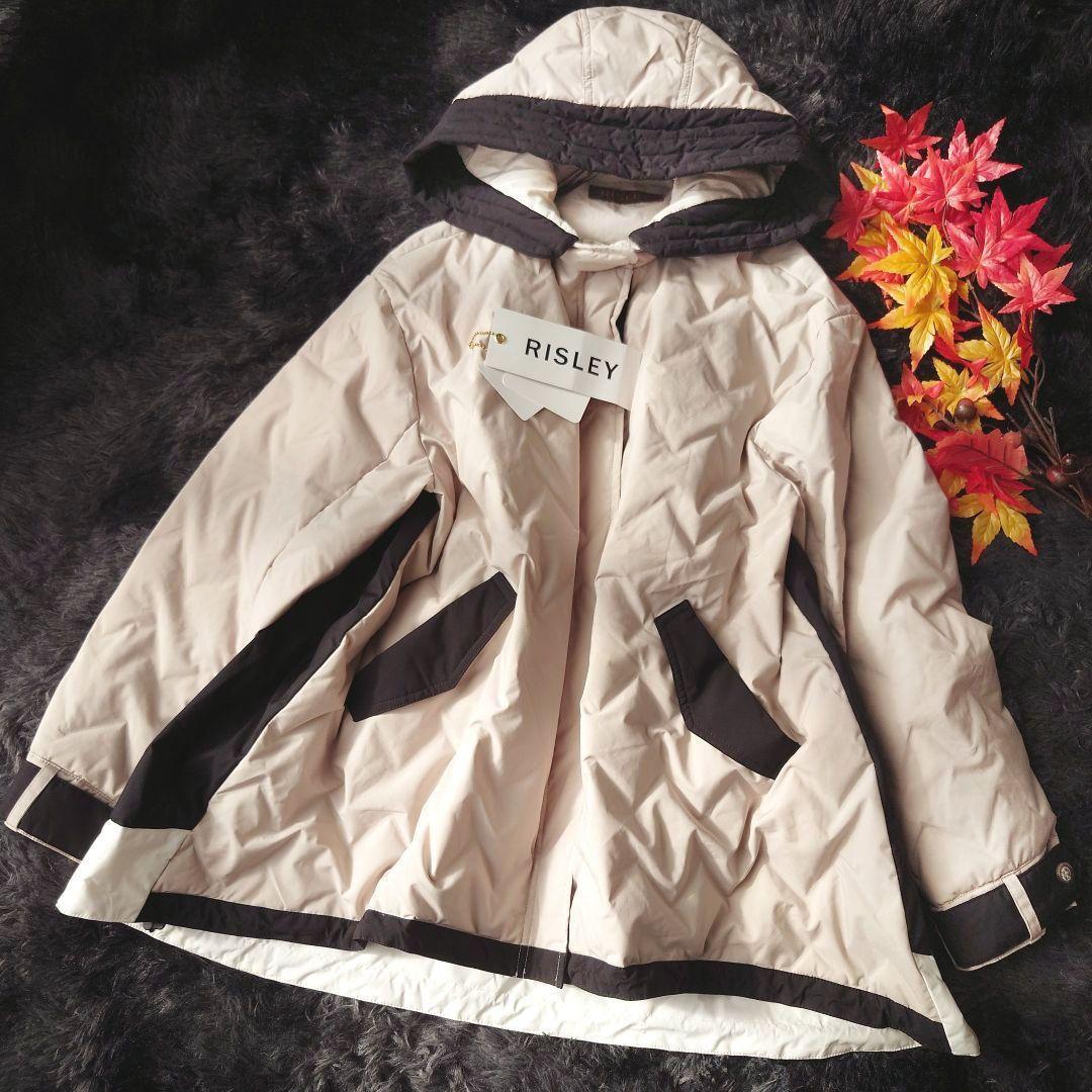 新品タグ付き♡ Risley バイカラー マウンテン ダウンコート リズレー