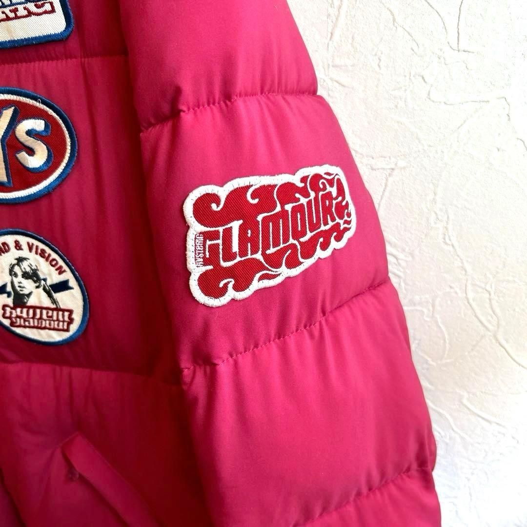 ヒステリックグラマー プリマロフト ナイロンタフタワッペン付