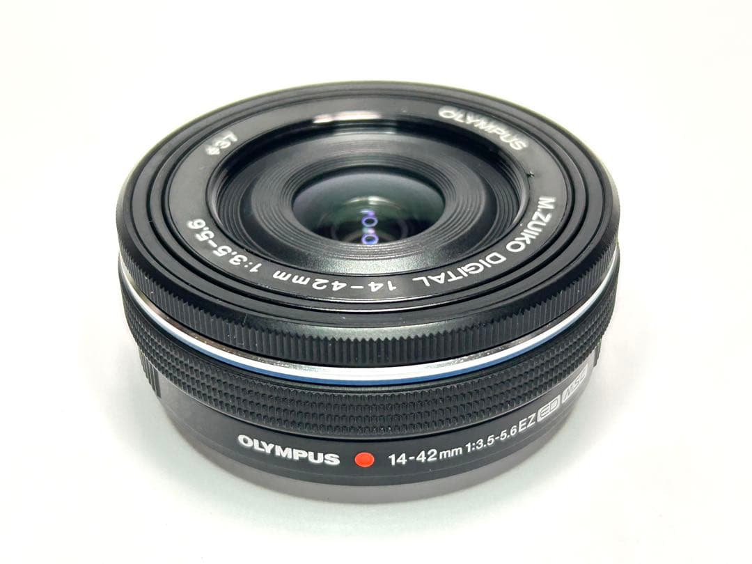 OLYMPUS 14-42mm f3.5-5.6 EZ 【動作品】ブラック083