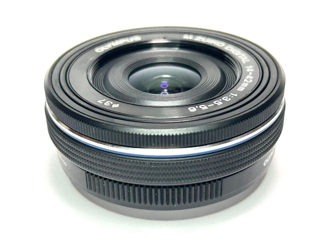 OLYMPUS 14-42mm f3.5-5.6 EZ 【動作品】ブラック083