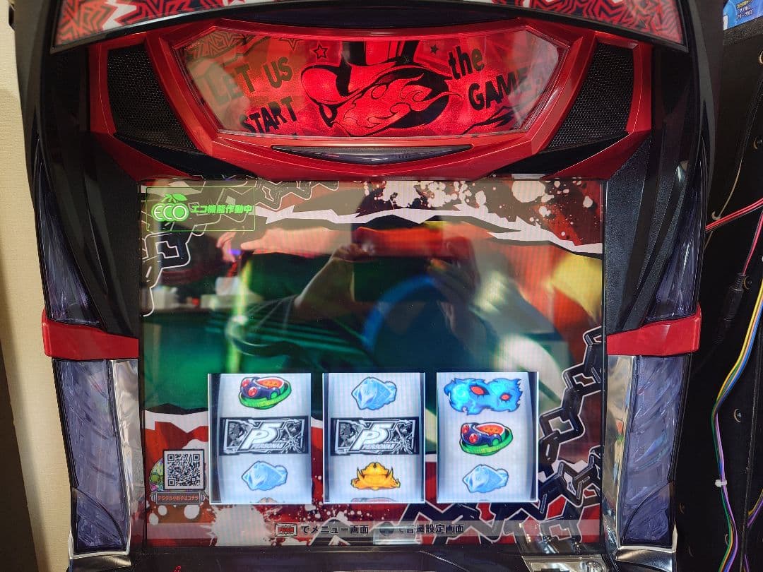 顔文字様向け商品　送料込　実機　 パチスロ ペルソナ5