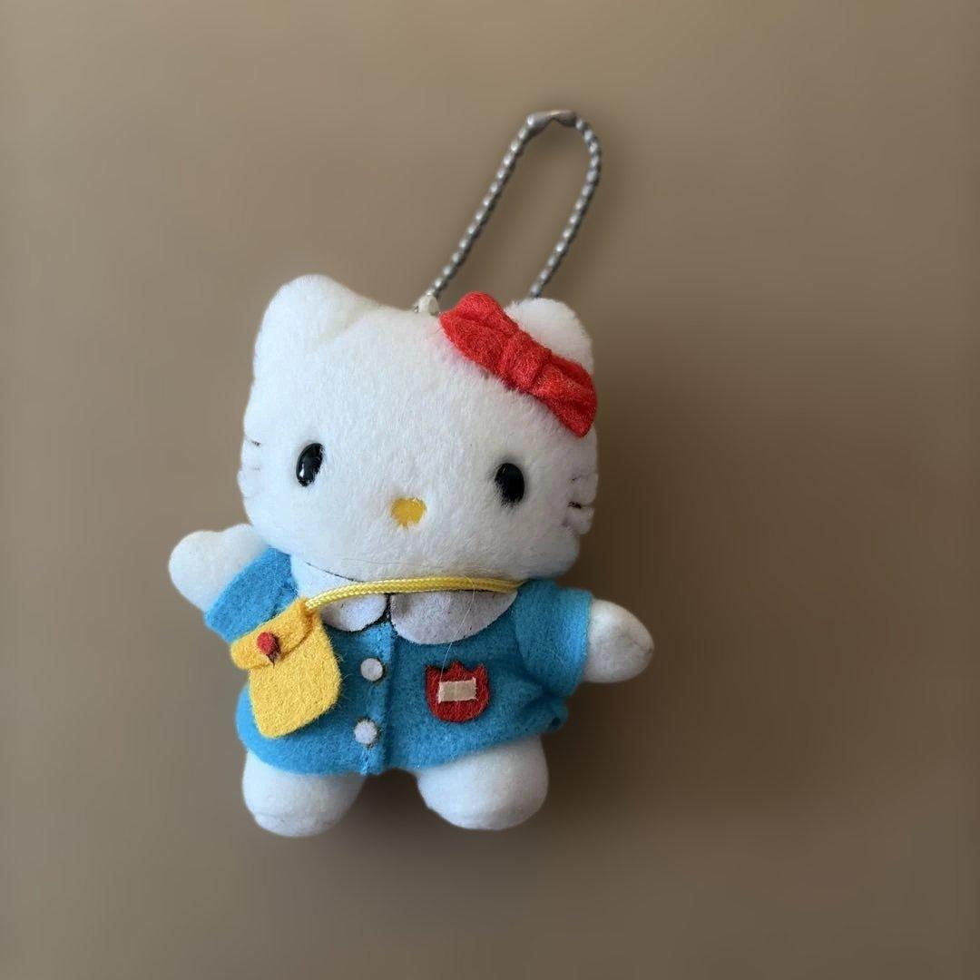 希少⭐︎ハローキティ⭐︎幼稚園ぬいぐるみ⭐︎ボールチェーンキーホルダー サンリオ ハローキティぬいぐるみボールチェーン2 (サンリオぬいぐるみ