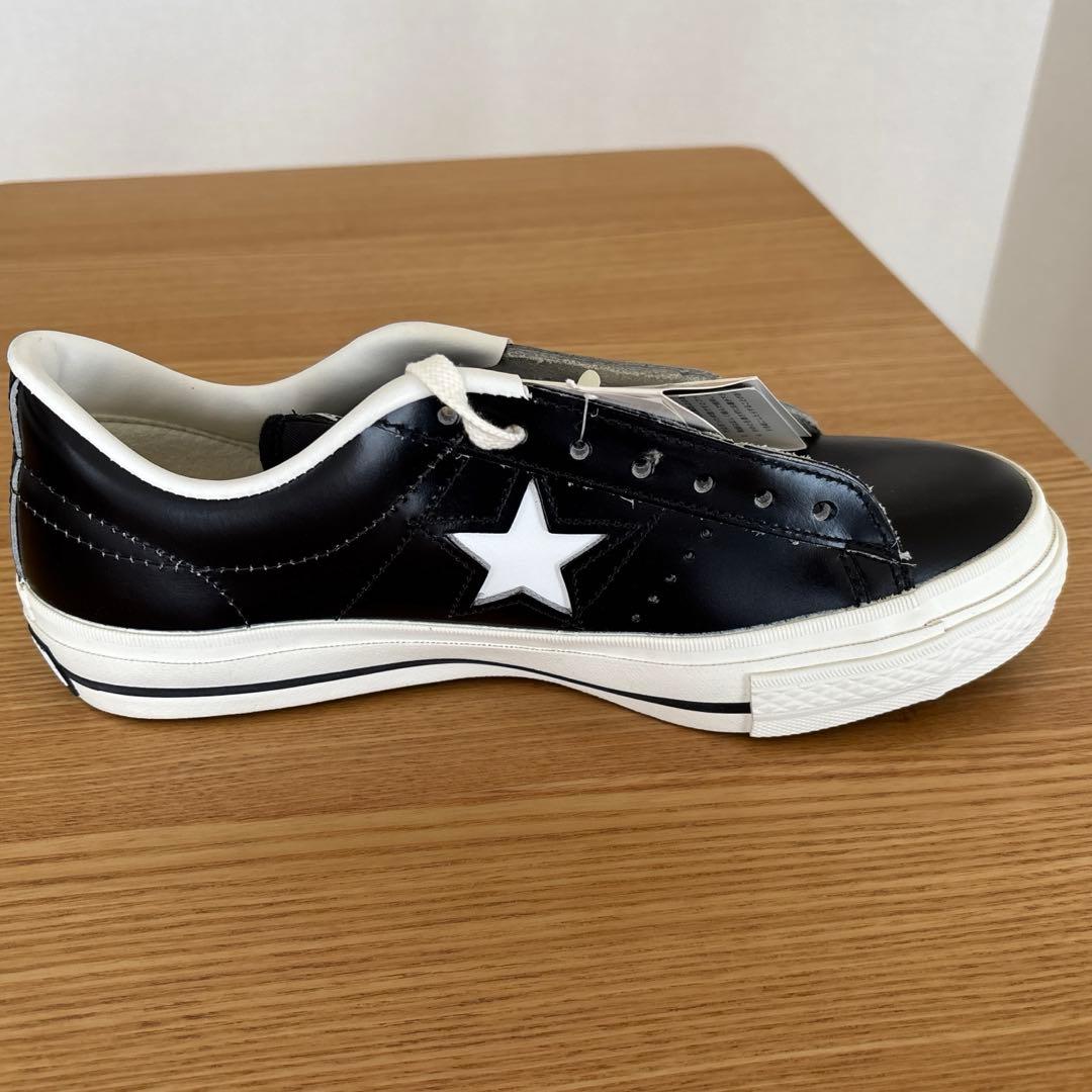 コンバース オールスター ワンスターJ 日本製 25.5cm 黒白
