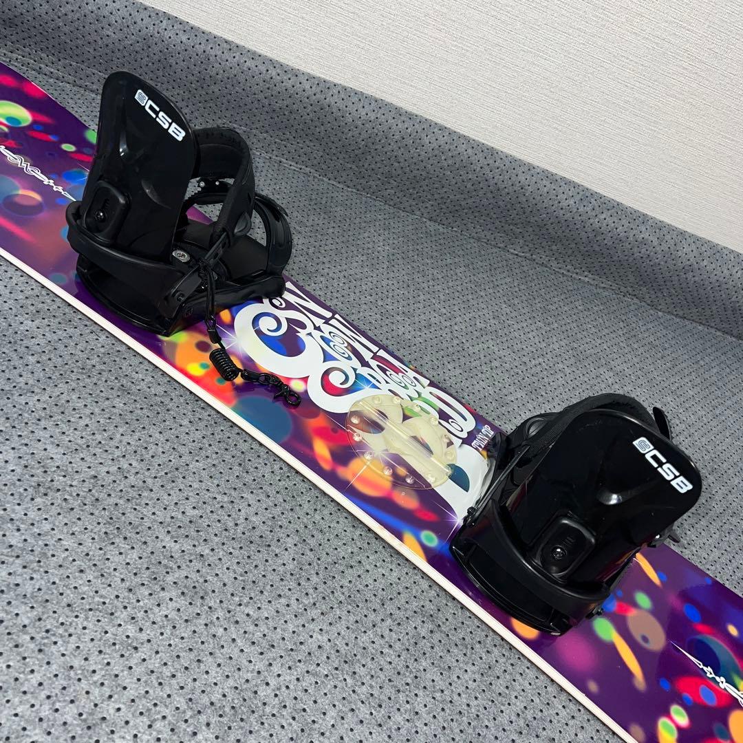 数回使用 142cm CSB TWINTIP＋CSB バインディング S/M - メルカリ