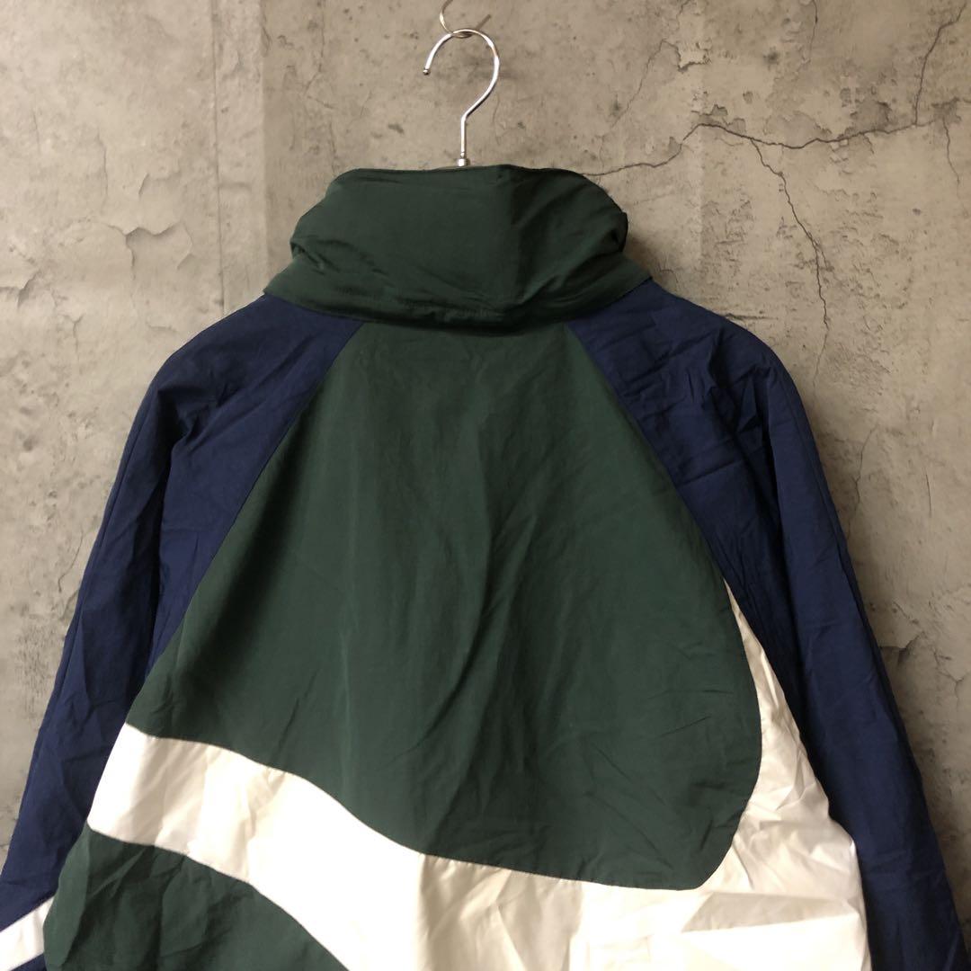 大人気 NIKE ナイキ ハーフジップ ナイロンジャケット ウインド