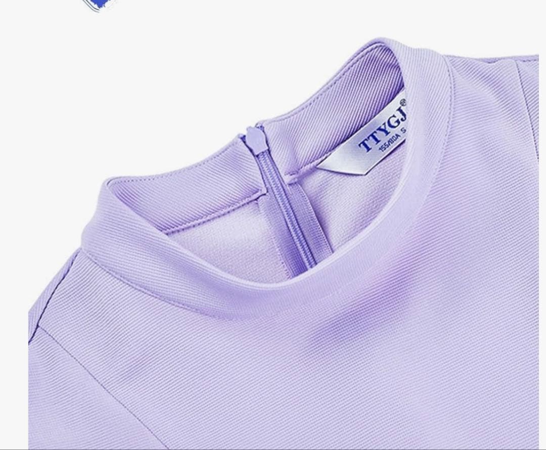 ITVIGJ ゴルフワンピース 黒 アンダーパンツセット