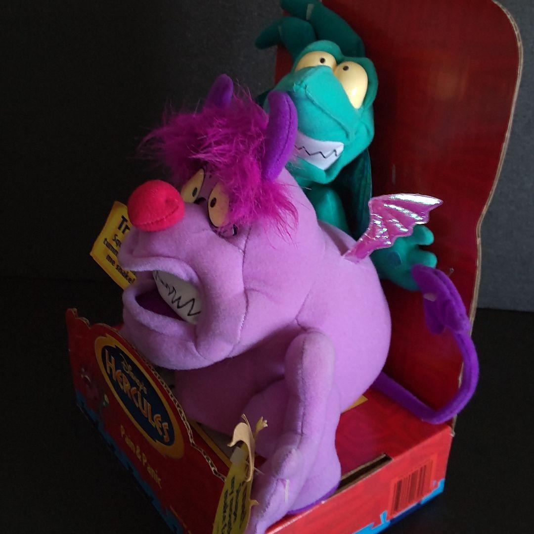 ディズニー ヘラクレス ペイン＆パニック トーキングぬいぐるみ - メルカリ