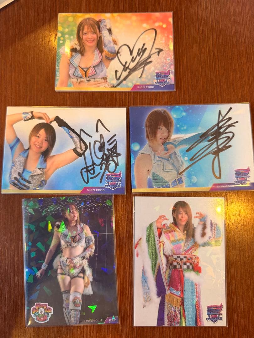 全108種 女子プロレス マリーゴールド 岩谷麻優 トレーディングカード