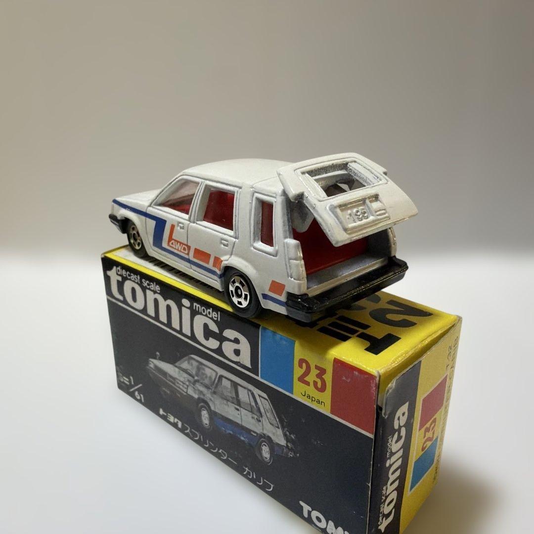 トミカ黒箱日本製 トヨタスプリンター カリブ - メルカリ