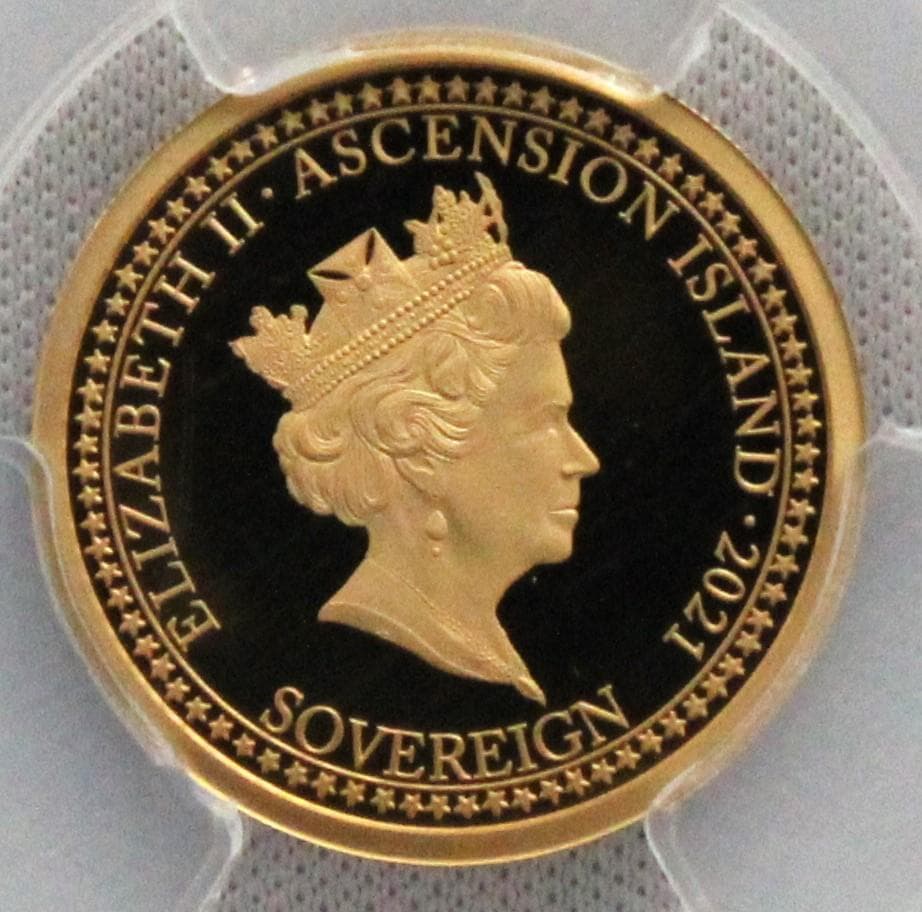 2021年アセンション島 ジョセフ ボノミ ソブリン PCGS PF70DCAM - メルカリ