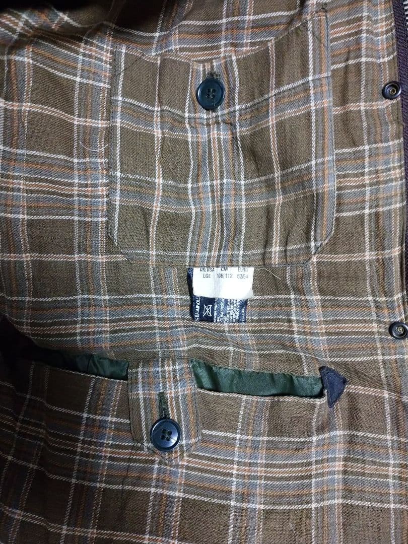 80s 英国製 ビンテージ britton オイルドジャケット L - メルカリ