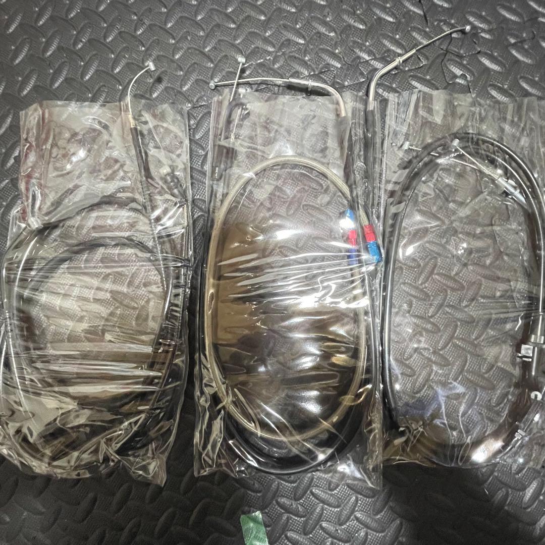 ゼファーχ ブレーキホース クラッチワイヤー メッシュホース セット 楽天市場】KAWASAKI ゼファー400/χ メッシュブレーキホース フロント