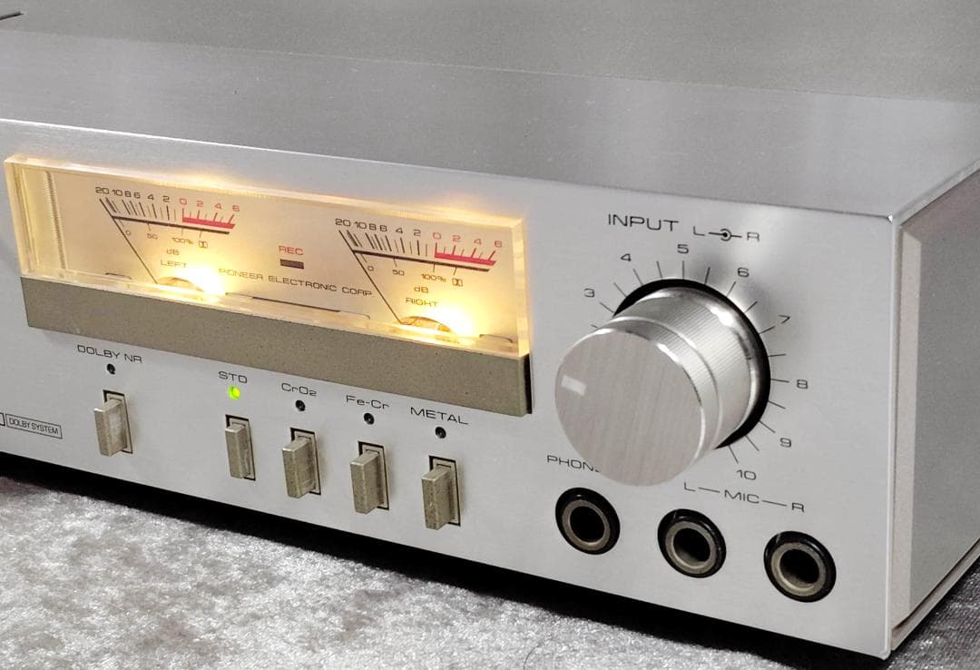 希少品 PIONIEER T-3050M カセットデッキ 録音再生良好 - メルカリ