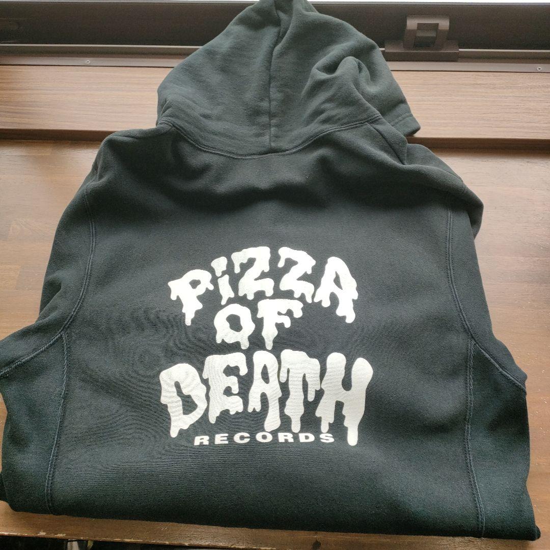 Pizza of Death Records パーカー L ブラック - メルカリ