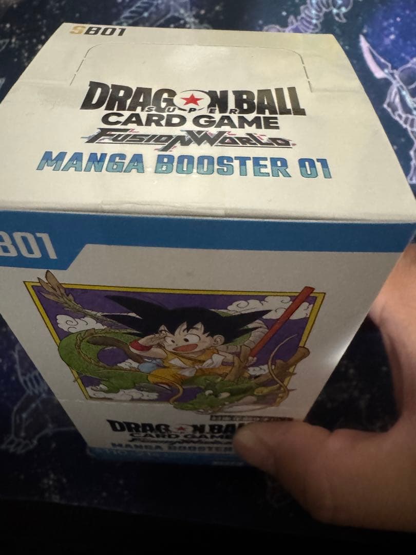 新品テープ付き　ドラゴンボールカードゲーム MANGA BOOSTER 01
