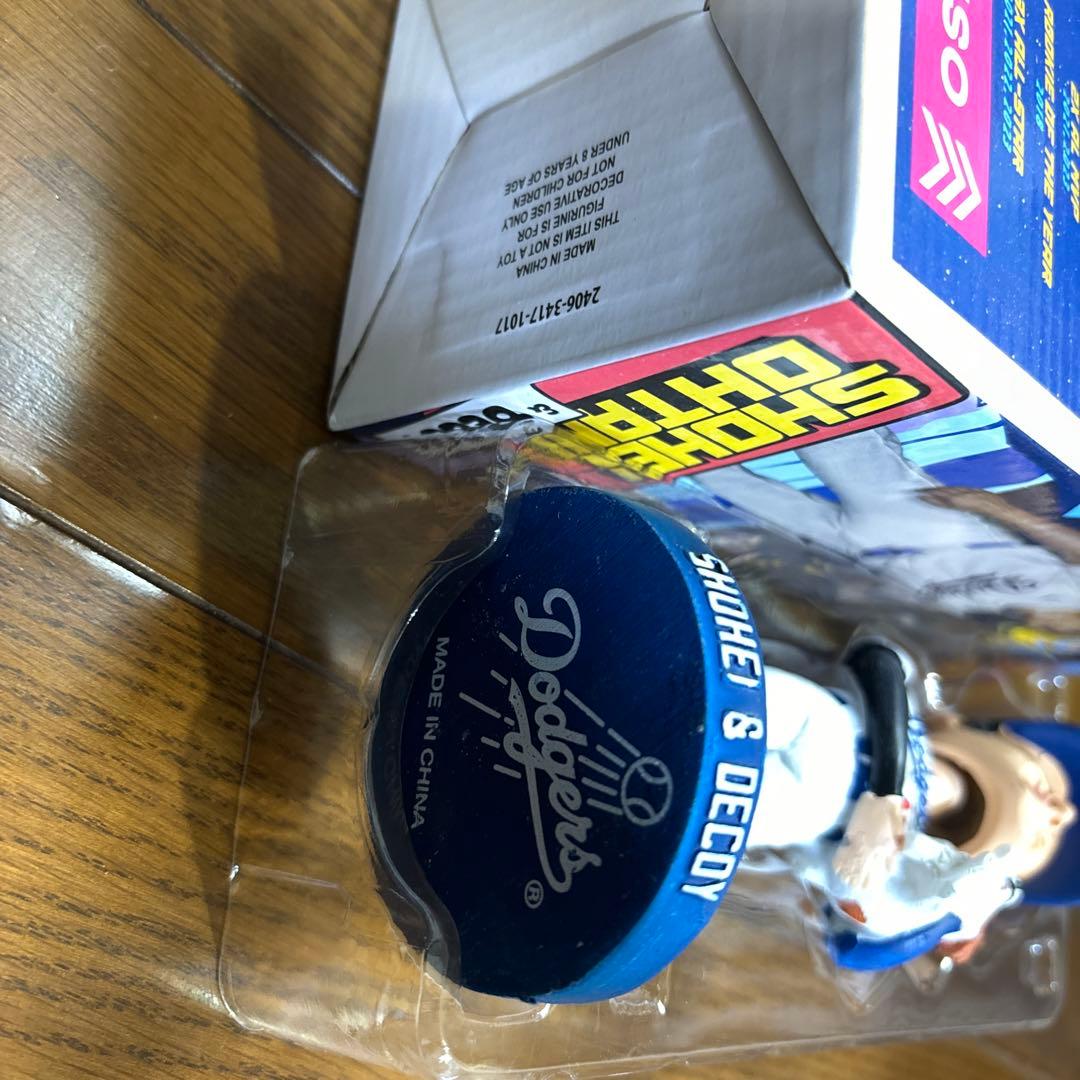 値下げ】大谷翔平 フィギュア ドジャース 17 デコピン バブルヘッド