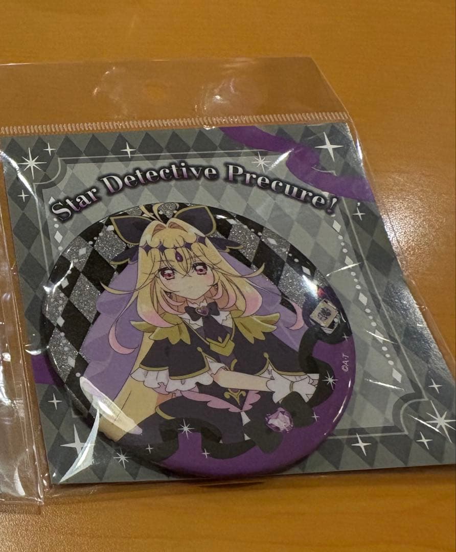 名探偵プリキュア！ キラキラ缶バッジ キュアアルカナ・シャドウ