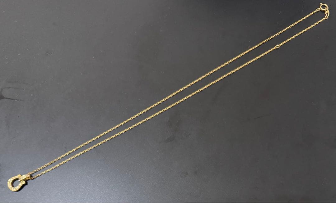 美品！《SYMPATHY OF SOUL 》ミディアムホースシューペンダント