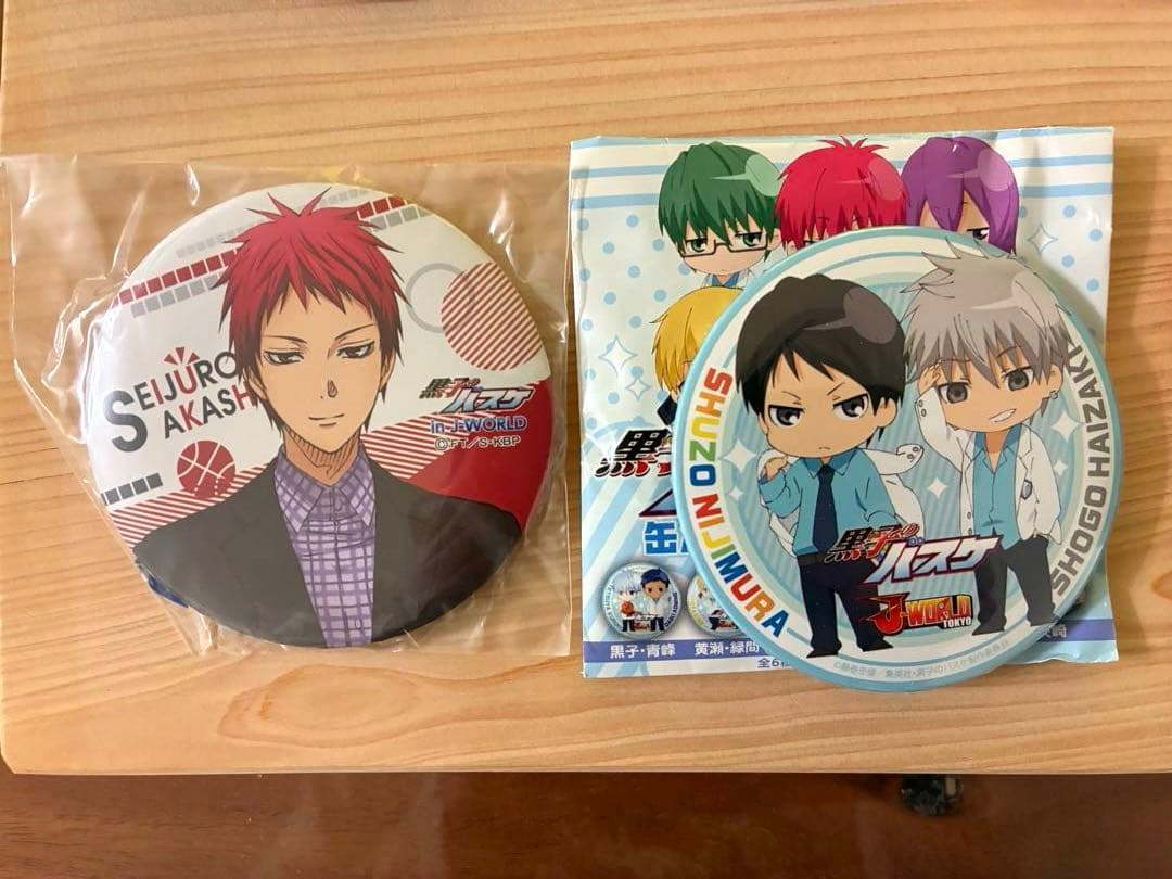 黒バス 赤司征十郎 缶バッジ - メルカリ