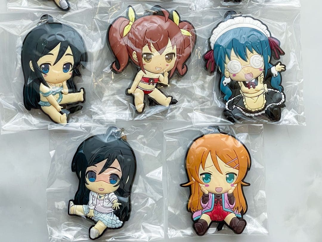 俺の妹がこんなに可愛いわけがない。 ぺたん娘 ラバーストラップ 俺妹 おれいも