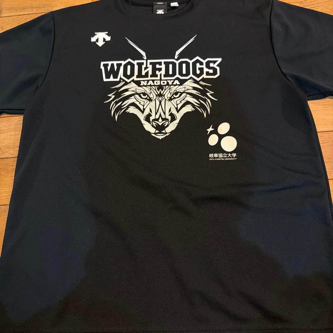 DESCENTE WOLFDOGS NAGOYA シャツ - メルカリ