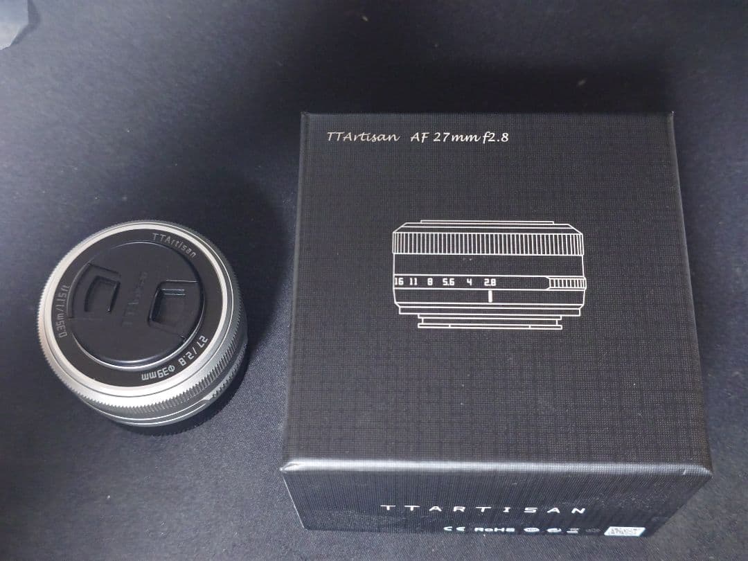 TTArtisan AF 27mm f/2.8 シルバー FUJIFILM用 富士フイルムX用「TTArtisan AF 27mm f/2.8」に新色シルバー