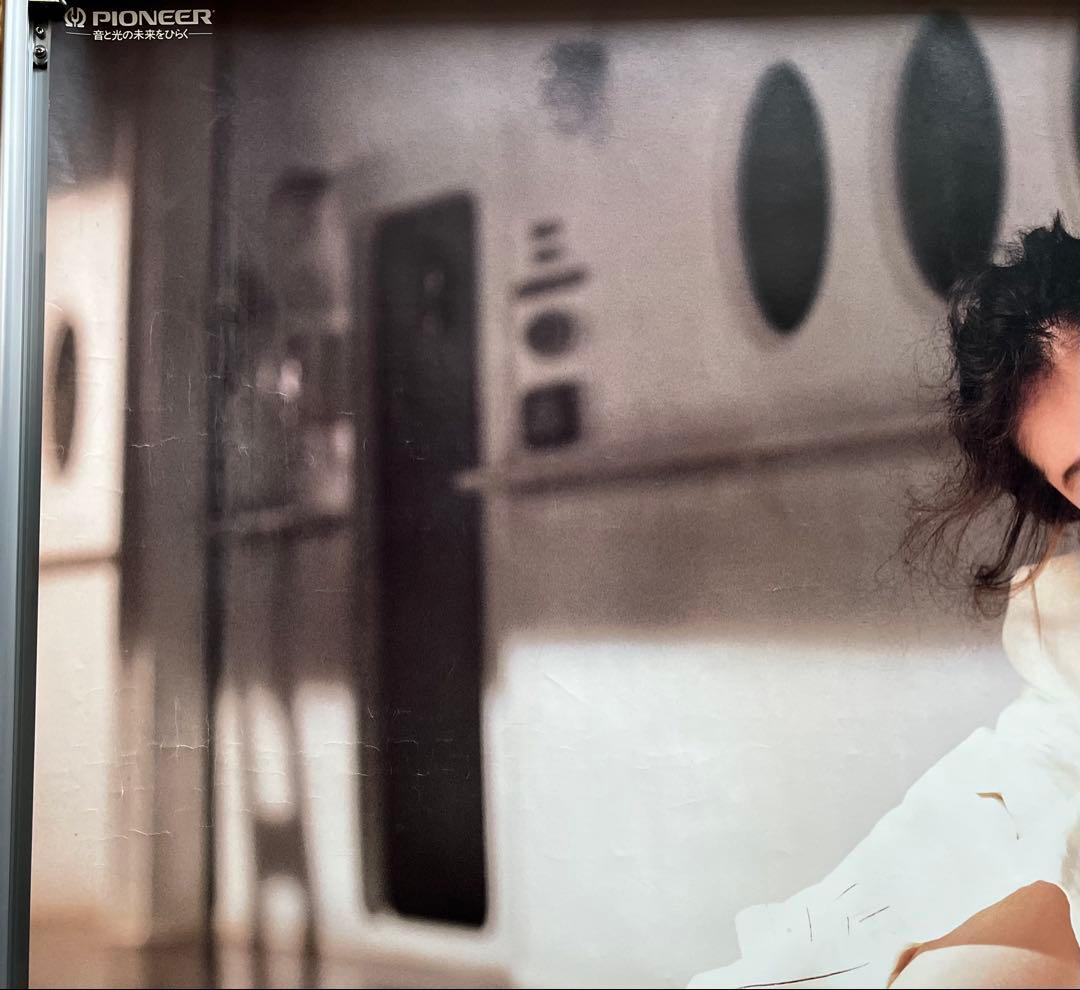 中森明菜　パイオニアプライベート　ポスター　B1サイズ　ポスターフレーム付