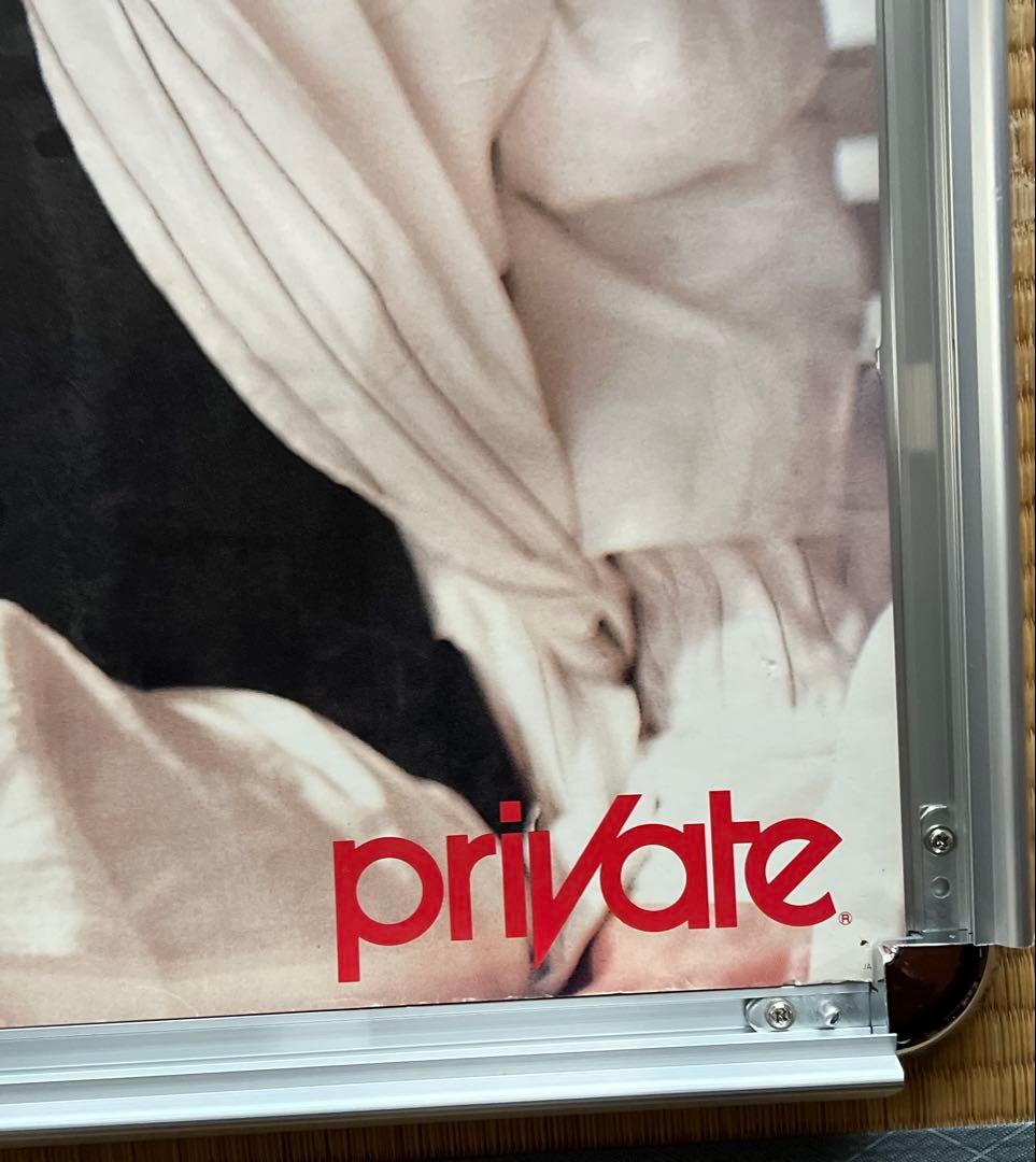 中森明菜　パイオニアプライベート　ポスター　B1サイズ　ポスターフレーム付