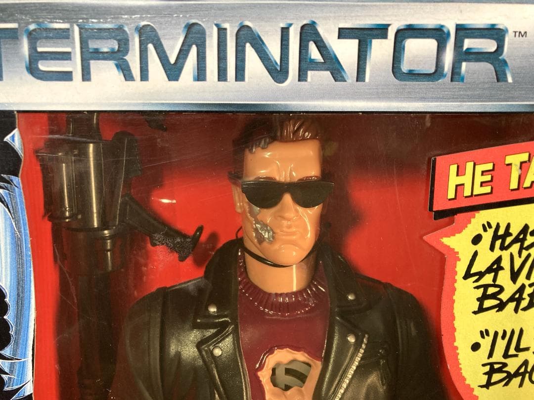 未使用　Kenner ケナー　ターミネーター2　トーキングフィギュア　当時物