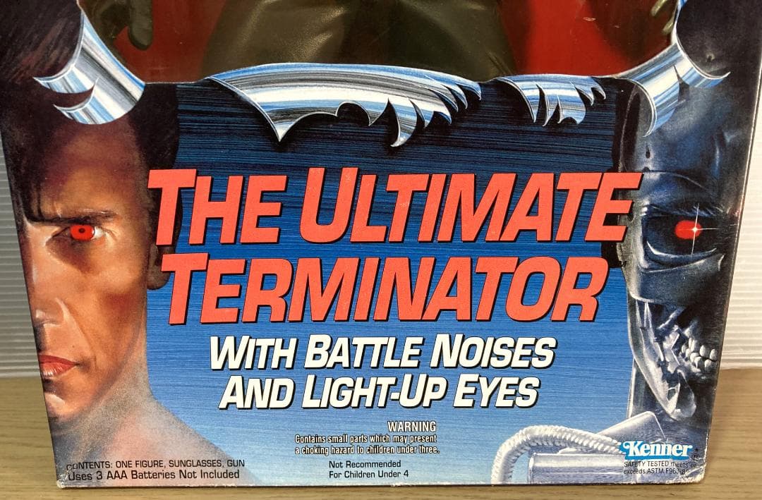 未使用　Kenner ケナー　ターミネーター2　トーキングフィギュア　当時物