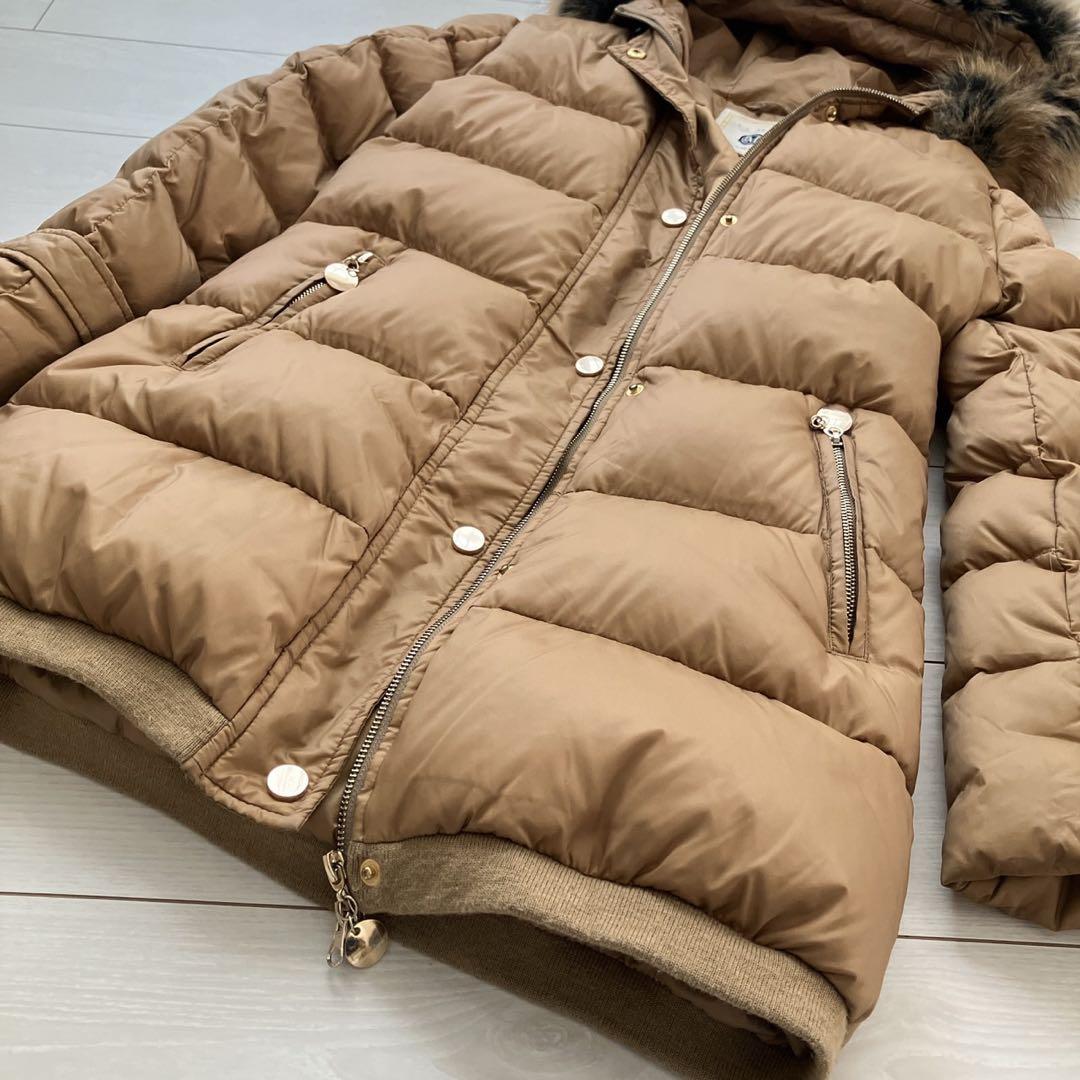 La MODE ラモード ダウンコート ファー Aライン ウォッシャブル - メルカリ