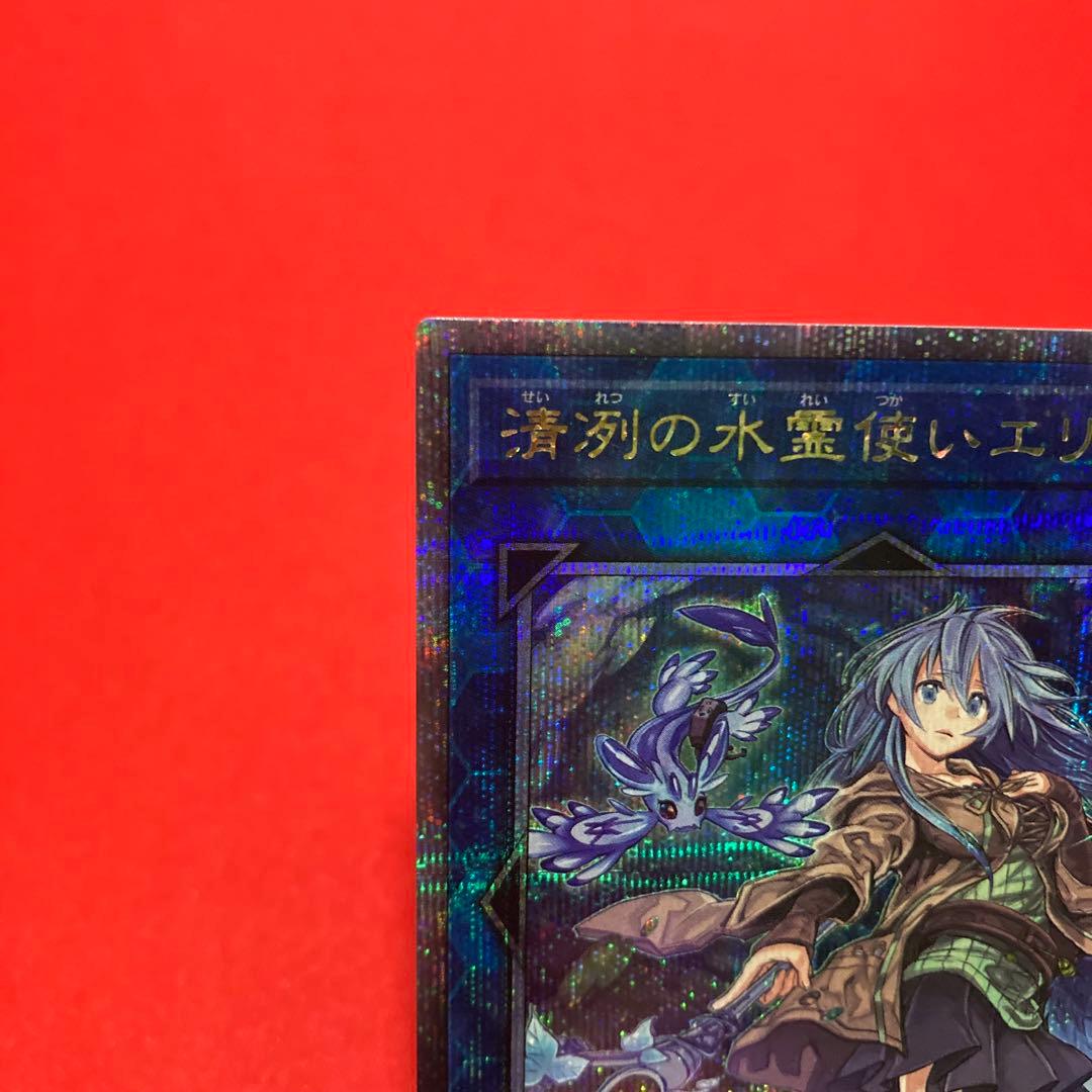 遊戯王　清冽の水霊使いエリア　クォーターセンチュリーシークレットレア ①