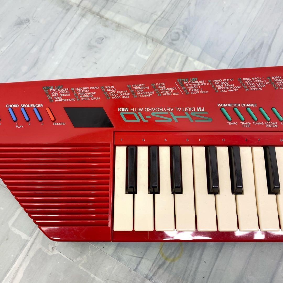 YAMAHA ヤマハ ショルダーキーボード SHS-10R - メルカリ