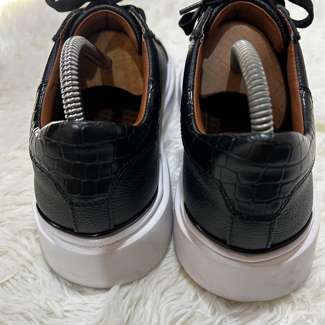 超美品✨ AOURE DEVICE1 シボ革 スニーカー 26.5cm 希少