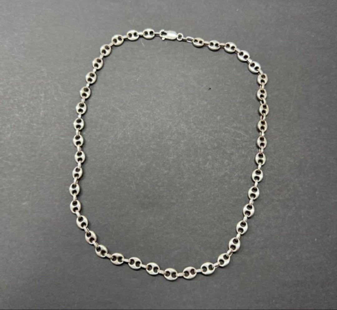 希少 Mexico 47㎝マリンチェーン ネックレス silver925 - メルカリ