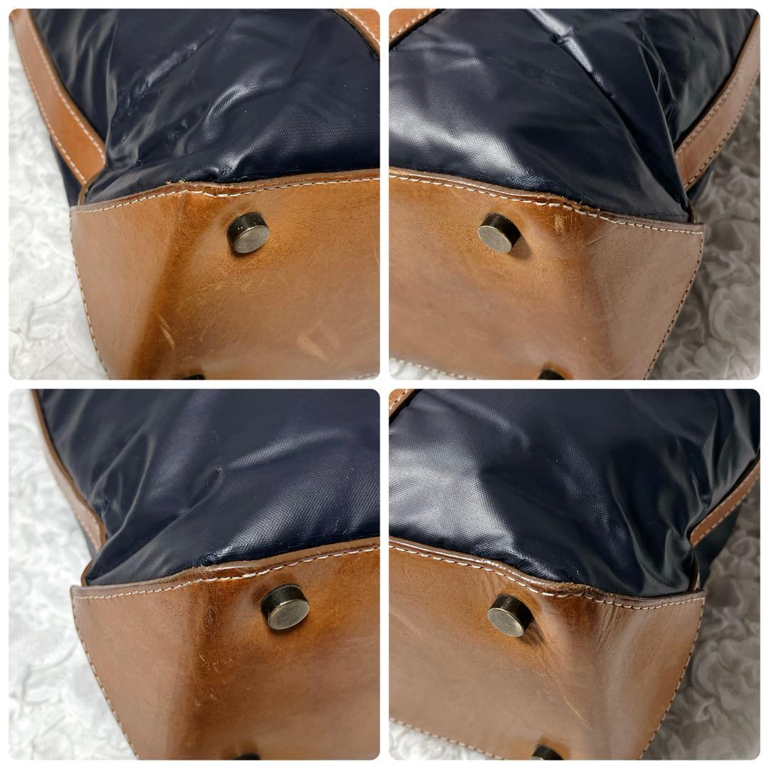 希少✨バチュークロス ハンティングワールド ネイビー トートバッグ A4