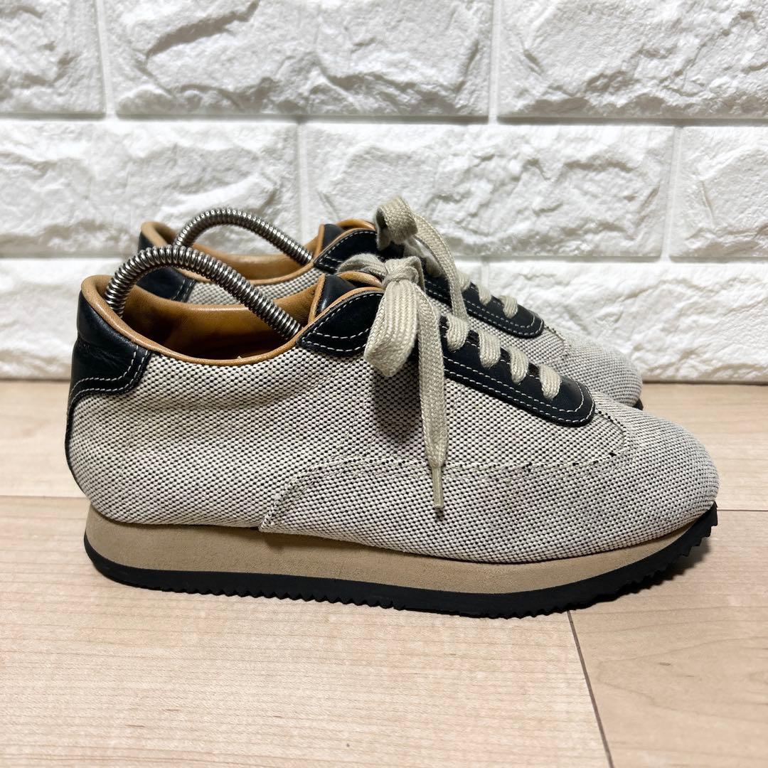 HERMES エルメス クイック トワルアッシュ　キャンバス 23.5cm