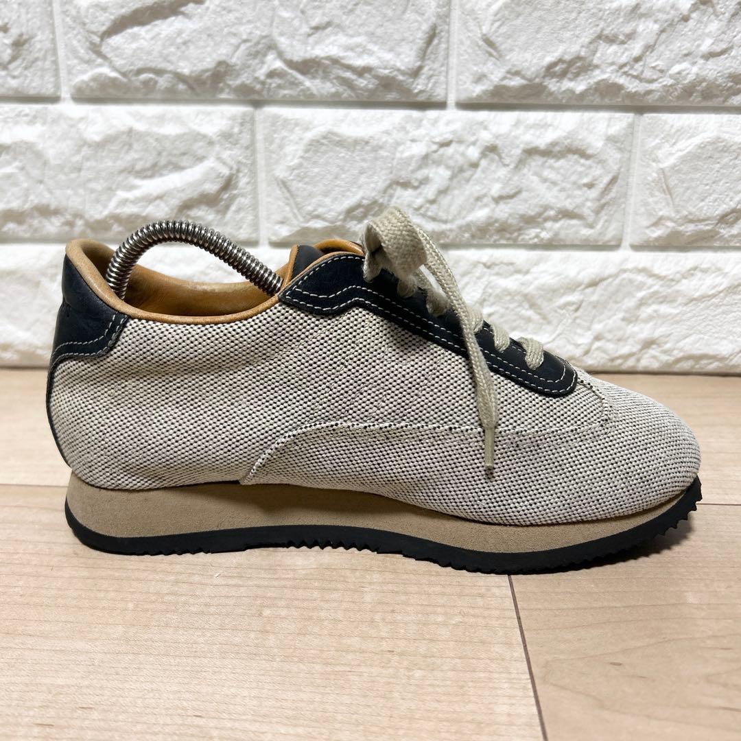 HERMES エルメス クイック トワルアッシュ　キャンバス 23.5cm