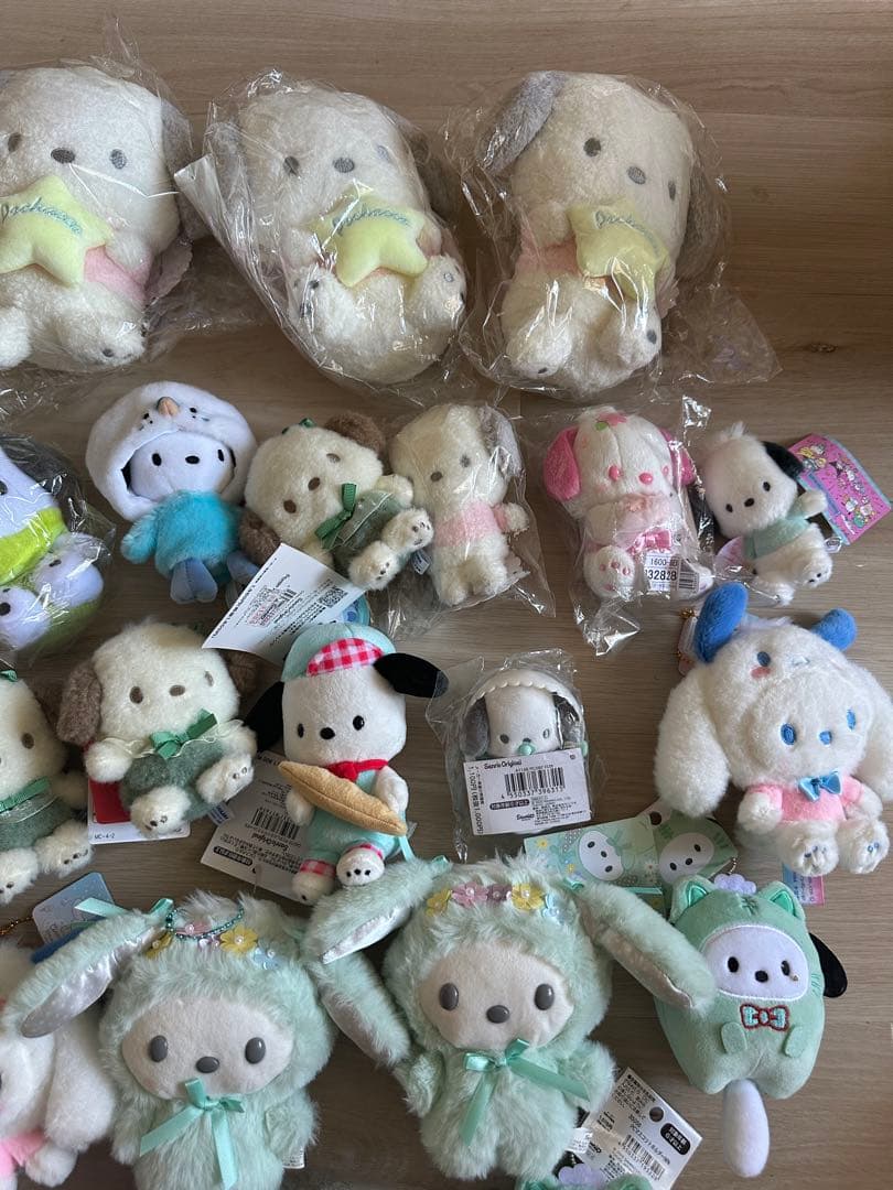 サンリオ　ポチャッコ　ぬいぐるみ　マスコット