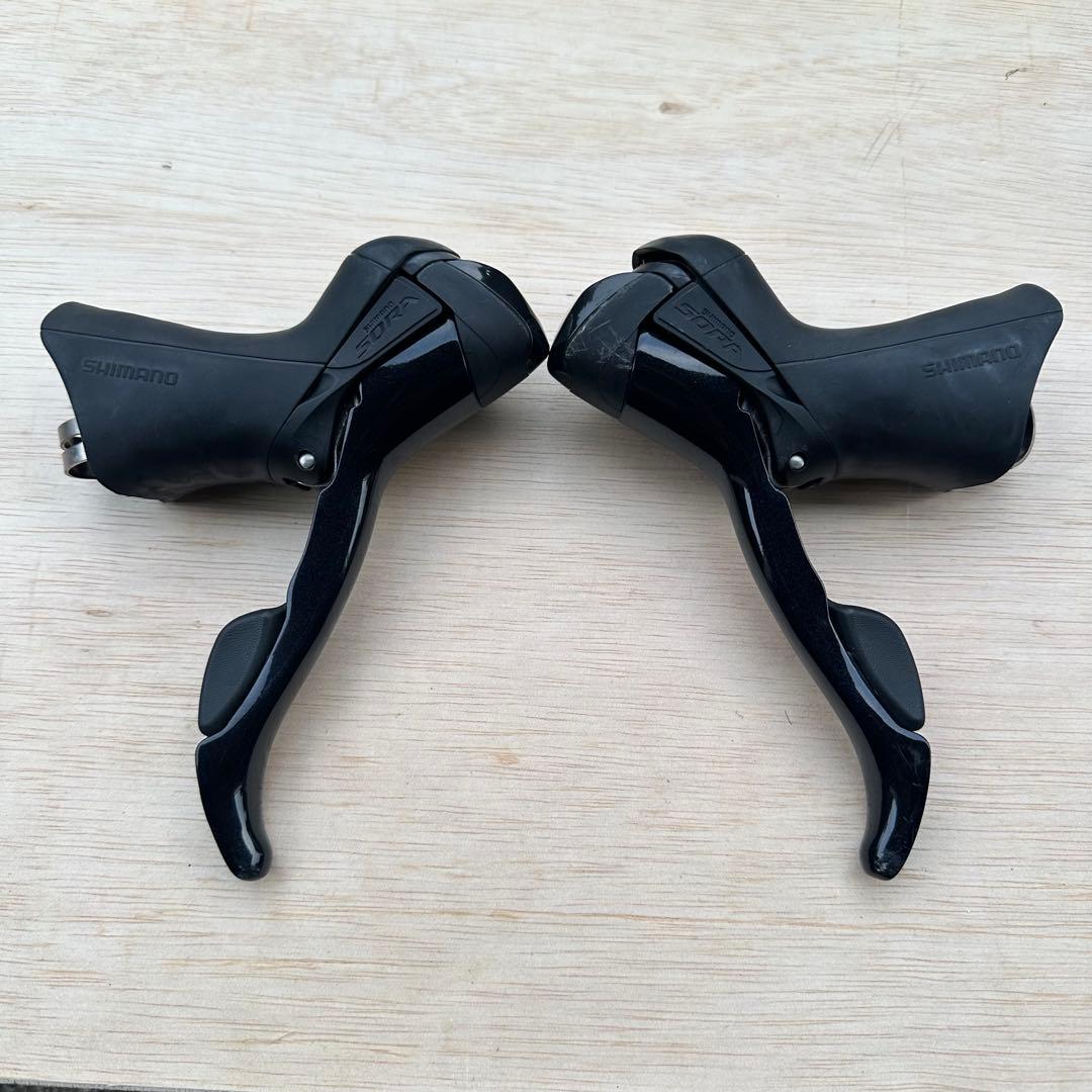 SHIMANO SORA ST-3500 STIレバー 左右セット - メルカリ