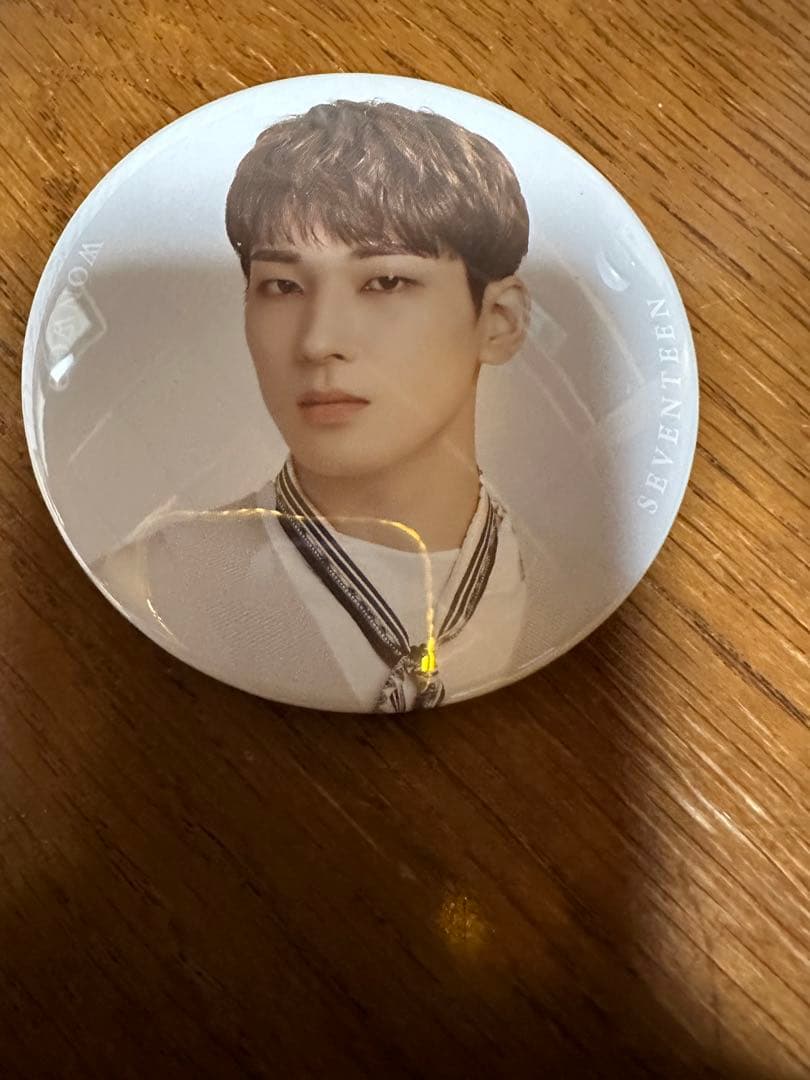 SEVENTEEN ウォヌ 缶バッジ - メルカリ