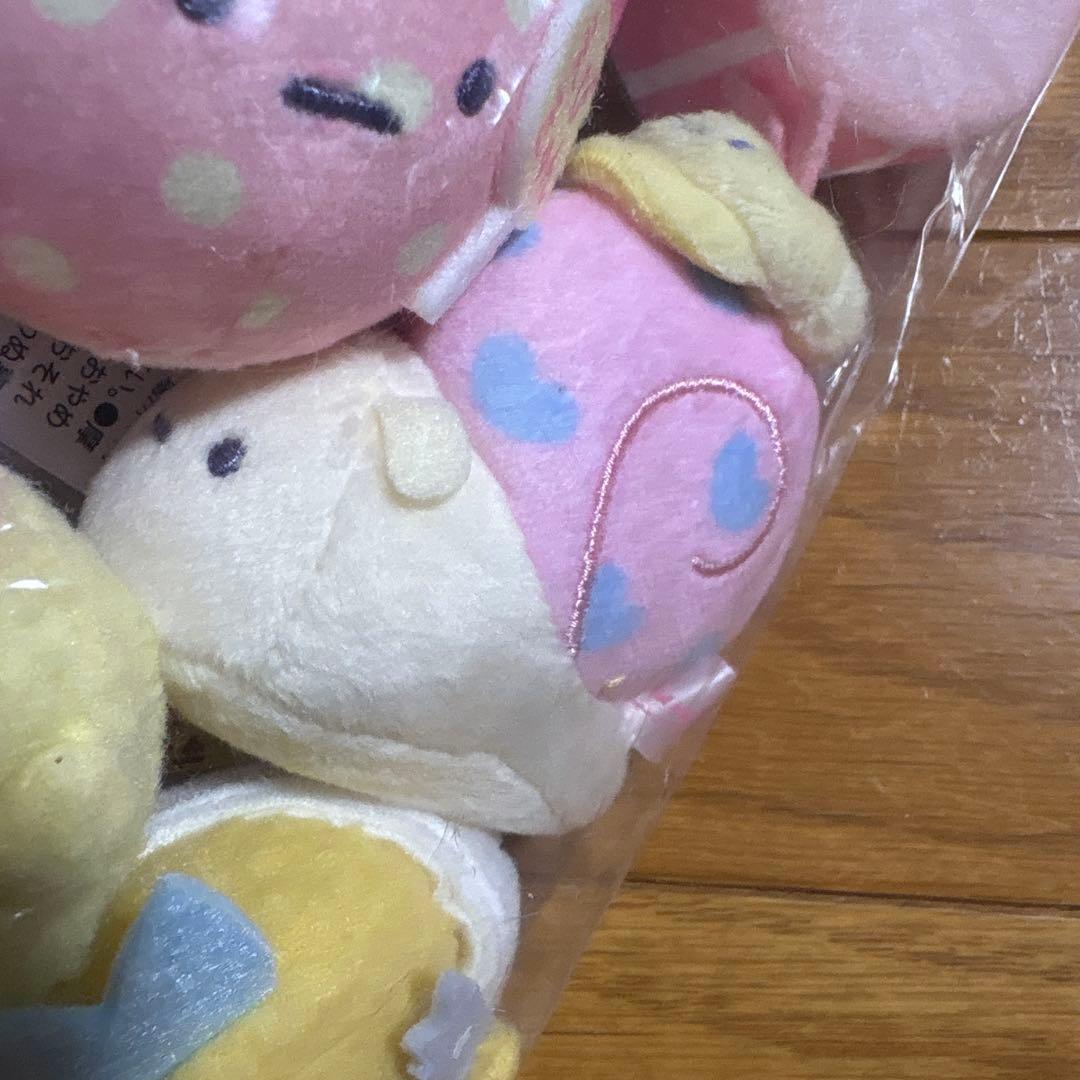 すみっコぐらし　天使なえびてんアイドル　てのりぬいぐるみセット