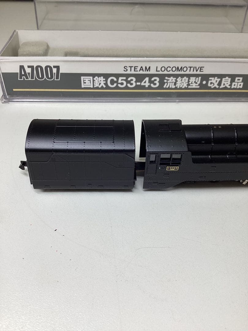 M*y様 MICROACE Nゲージ A7007 国鉄C53-43 流線型　改良