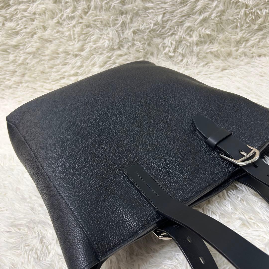 現行✨極美品 バリー CRIMEY.O レザー ビジネス トートバッグ 黒