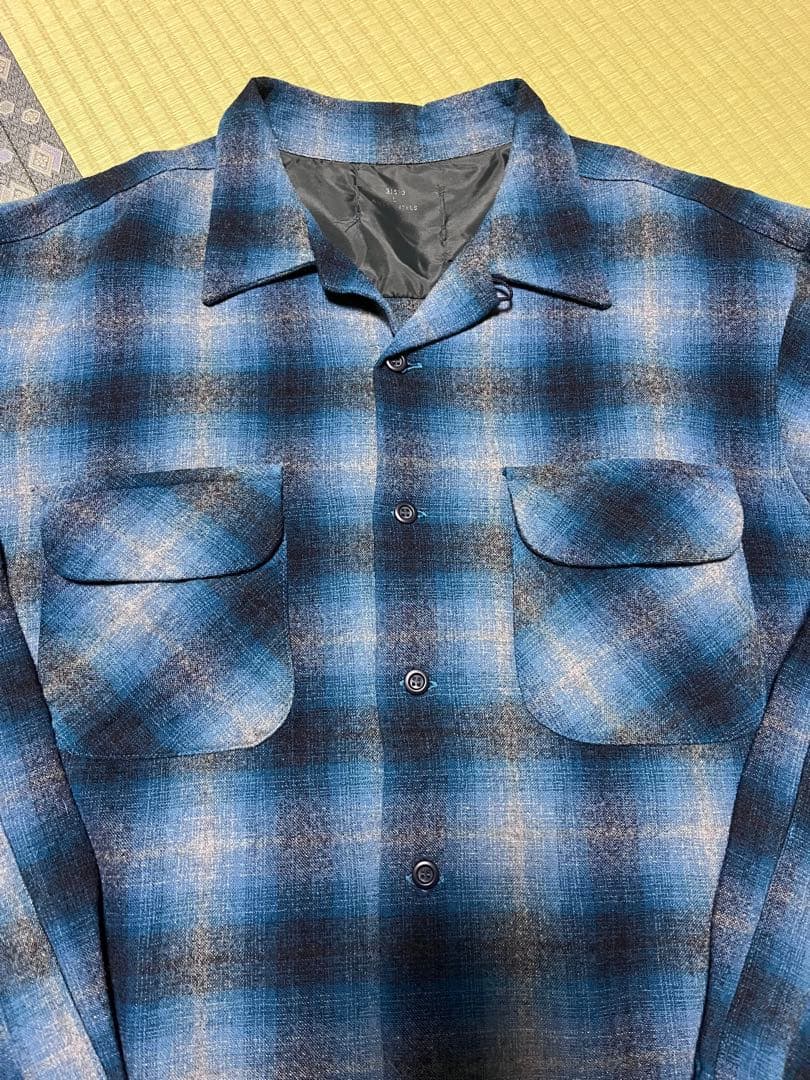 早い者勝ち‼️ペンドルトン オンブレ チェック シャツ L ターコイズ