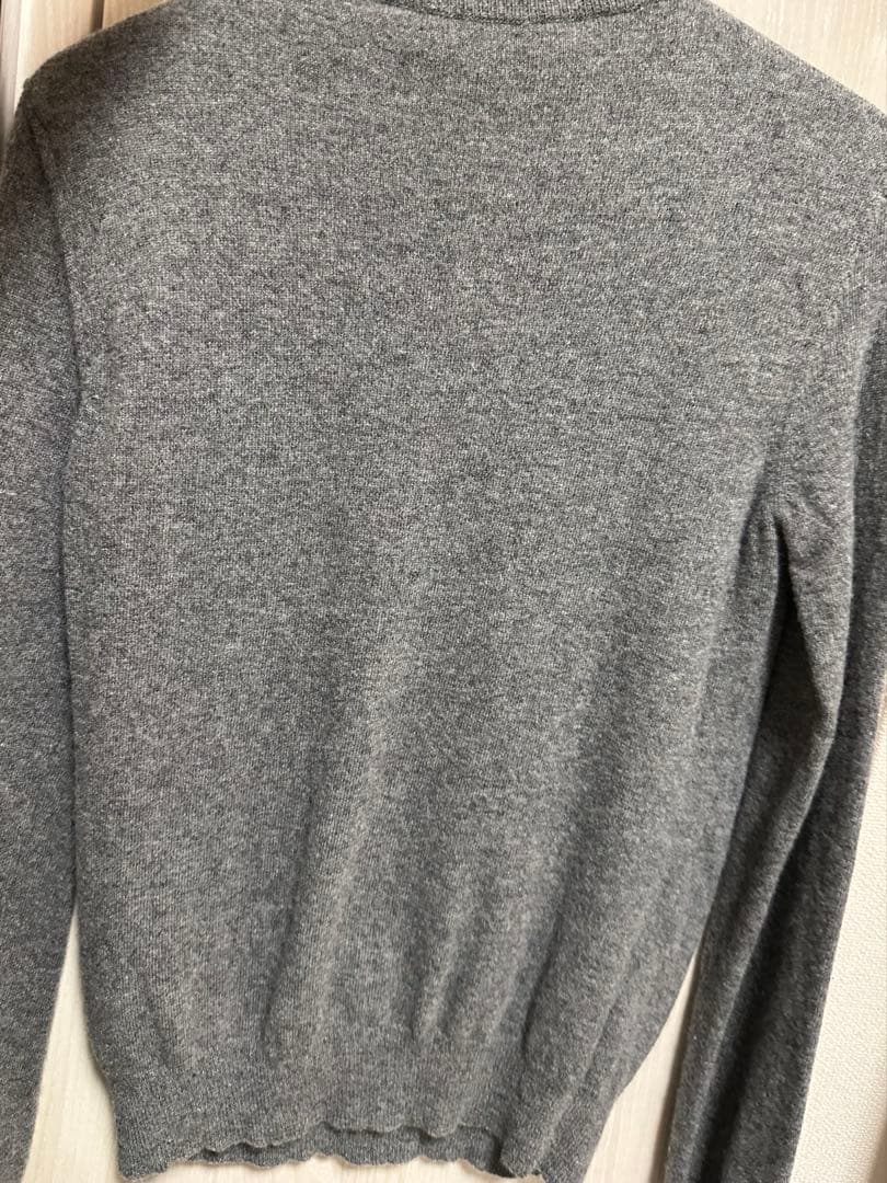 VALENTINO グレー VLTN ロゴ カシミヤセーター （ライライ様専用